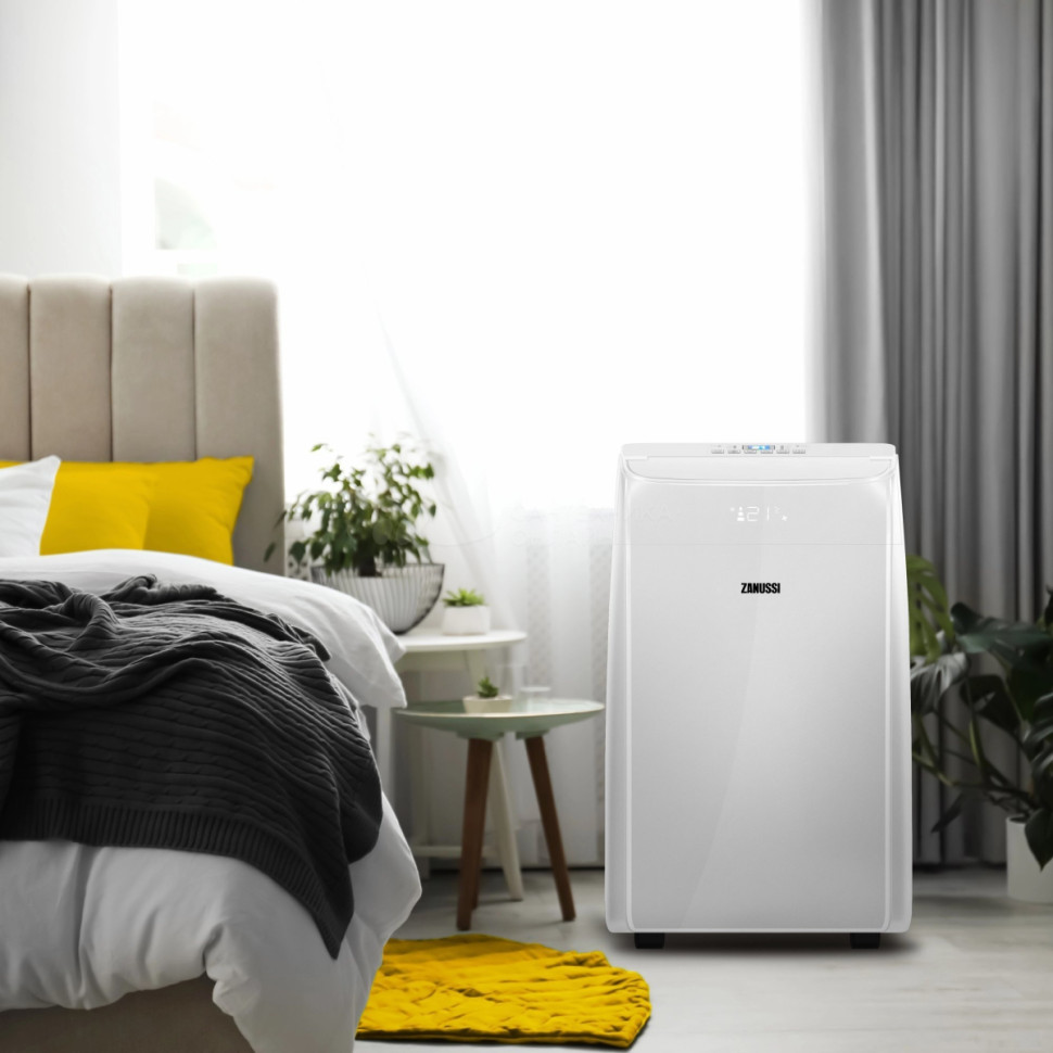 Мобильный кондиционер Zanussi Massimo Solar White ZACM-12 NY/N1 Мобильный кондиционер Zanussi Massimo Solar White ZACM-12 NY/N1