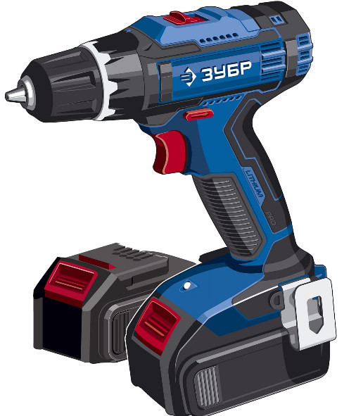 Дрель-шуруповерт ЗУБР DL-201-42