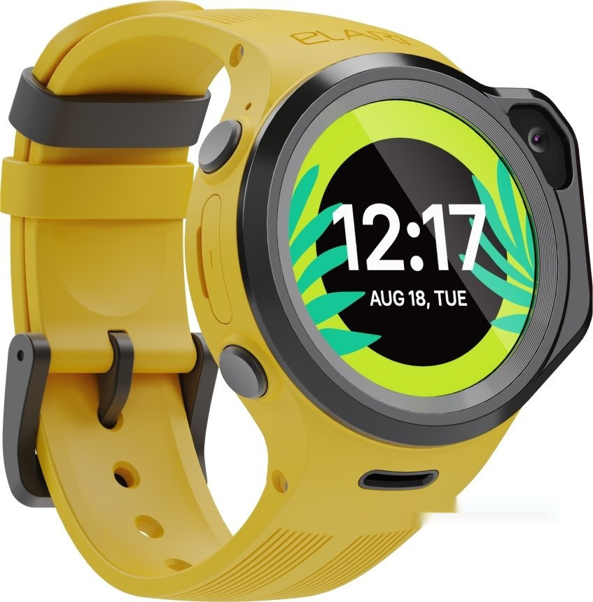 Детские умные часы Elari KidPhone 4GR M (желтый) Детские умные часы Elari KidPhone 4GR M (желтый)