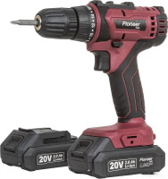 Дрель-шуруповерт Pioneer Tools CD-M2002C-USP (с 2-мя АКБ, кейс, оснастка)