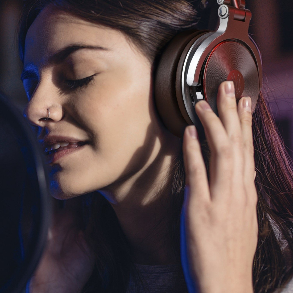 Наушники OneOdio Studio Pro 30 (серебристый/коричневый) Наушники OneOdio Studio Pro 30 (серебристый/коричневый)