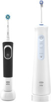 Электрическая зубная щетка Oral-B Aquacare 4 MDH20.016.2 + Vitality Pro Cross Action D100.413.1