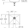 Кухонная мойка Grohe K700U 60-C 53.3/45.7 1.0 31654AP0 (черный гранит)