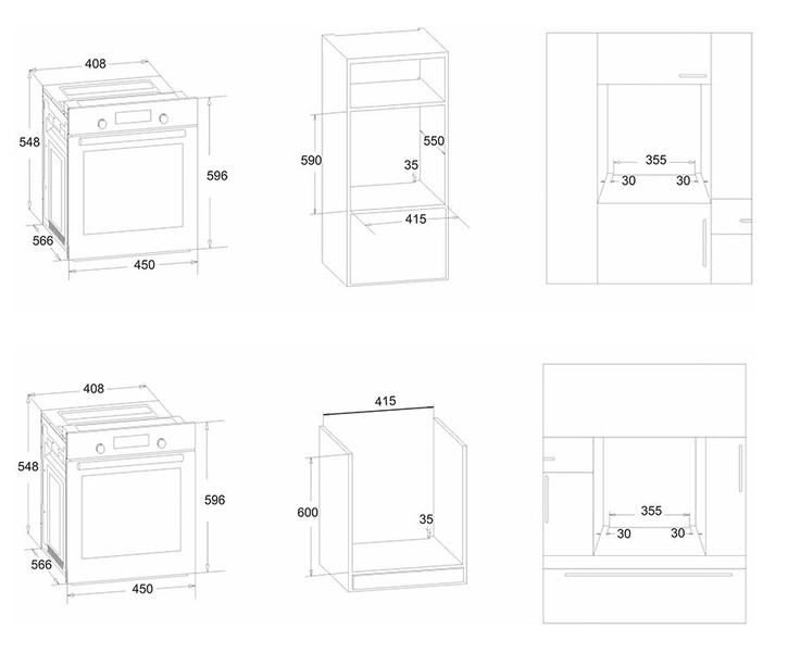 Духовой шкаф Simfer B4ES18016