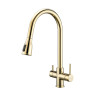 Смеситель Paulmark Lange La214212-SBG (золото/светлое брашированное золото)