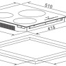Варочная панель Weissgauff HI 430 BA Варочная панель Weissgauff HI 430 BA