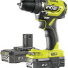 Дрель-шуруповерт Ryobi R18DD5-220S 5133003733 (с 2-мя АКБ, сумка) Дрель-шуруповерт Ryobi R18DD5-220S 5133003733 (с 2-мя АКБ, сумка)