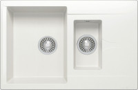 Кухонная мойка Polygran Brig-770 (белый хлопок 36)