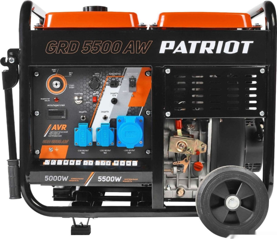 Генератор Patriot GRD 5500 AW Генератор Patriot GRD 5500 AW