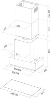 Вытяжка Falmec Gruppo Incasso NRS 70 800 м3/ч (нержавеющая сталь)