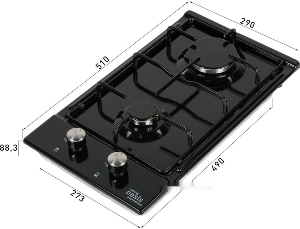 Варочная панель Making Oasis Everywhere P-MEBGD Варочная панель Making Oasis Everywhere P-MEBGD