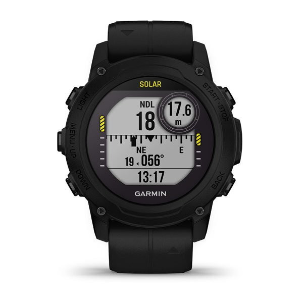 Умные часы Garmin Descent G1 Solar (черный)