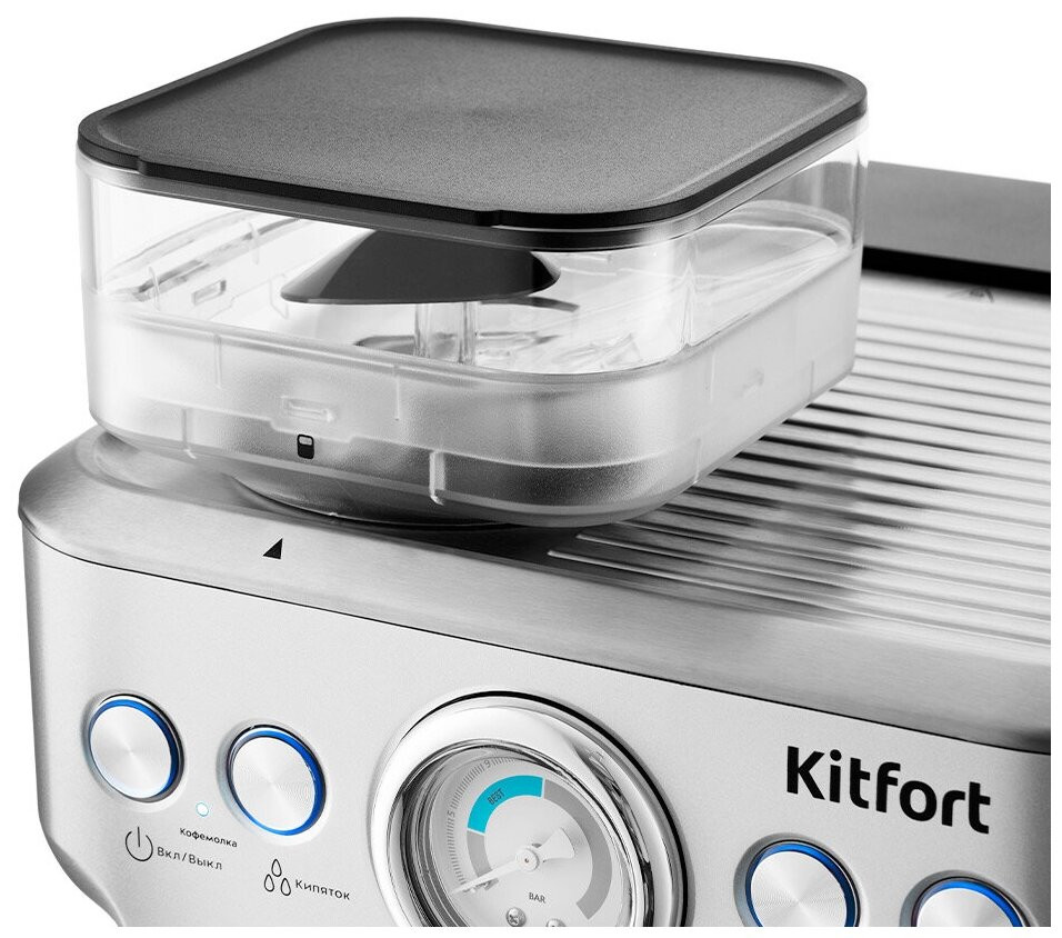 Кофеварка рожковая Kitfort KT-755 Кофеварка рожковая Kitfort KT-755