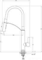 Смеситель Deante Gerbera BGB W720