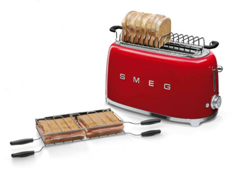Тостер Smeg TSF02RDEU Тостер Smeg TSF02RDEU