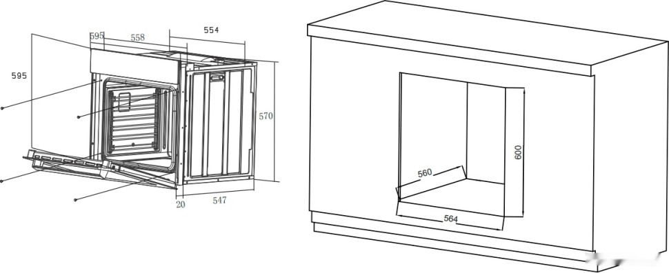 Духовой шкаф HAIER HOX-P09CGBX Духовой шкаф HAIER HOX-P09CGBX