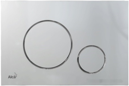 Панель смыва Alcaplast M672 (хром матовый)