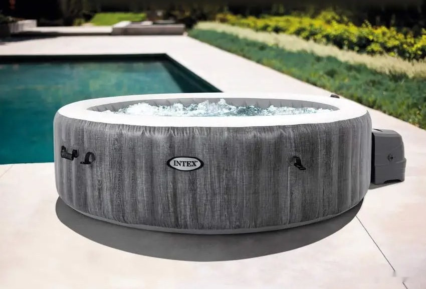 Бассейн INTEX Bubble Massage Deluxe 28442 (216x71)