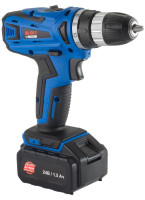 Дрель-шуруповерт Витязь ДА-124-2 18012004 (с 2-мя АКБ, кейс)