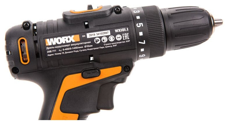 Дрель-шуруповерт Worx WX101.2 Дрель-шуруповерт Worx WX101.2