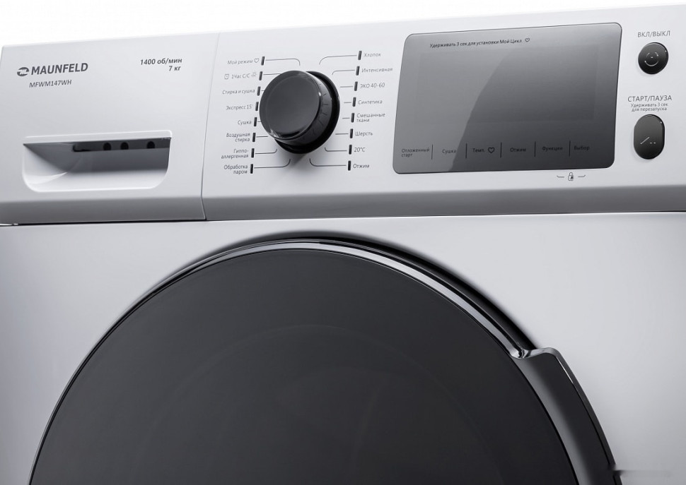 Стиральная машина Maunfeld MFWM147WH Стиральная машина Maunfeld MFWM147WH