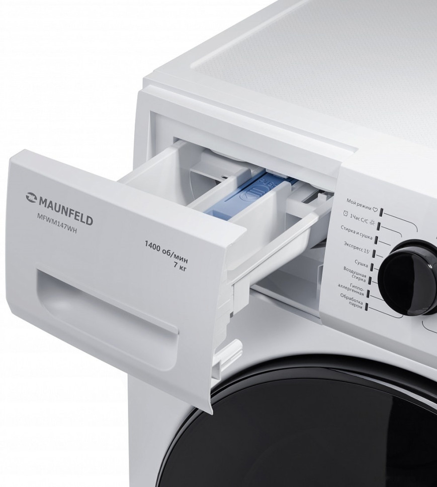 Стиральная машина Maunfeld MFWM147WH Стиральная машина Maunfeld MFWM147WH