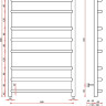 Полотенцесушитель Fincopper FCB 90х50 (белый)