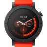 Умные часы CMF Watch 3 Pro (черный, оранжевый силиконовый ремешок)