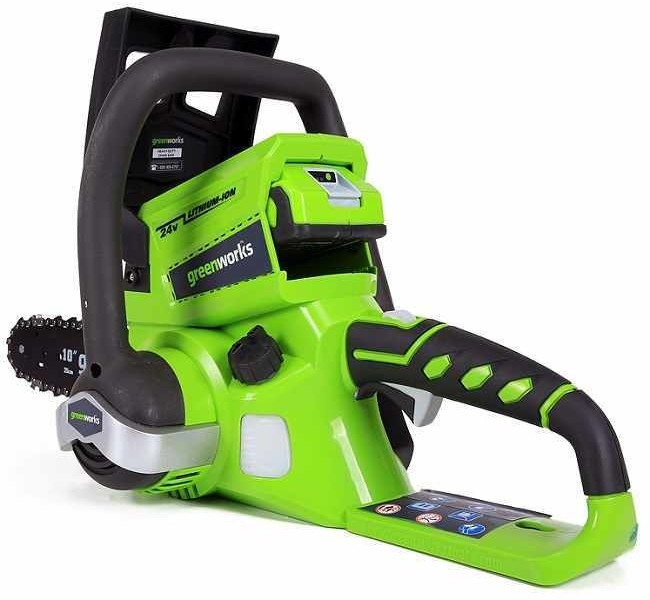 Электропила цепная Greenworks G24CS25 (2007707) Электропила цепная Greenworks G24CS25 (2007707)