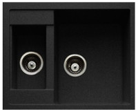 Кухонная мойка GranFest Quadro GF-Q610K (черный)