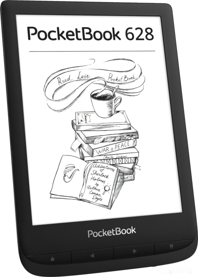 Электронная книга PocketBook 628 (черный)