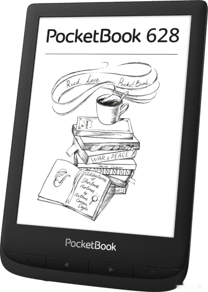 Электронная книга PocketBook 628 (черный)