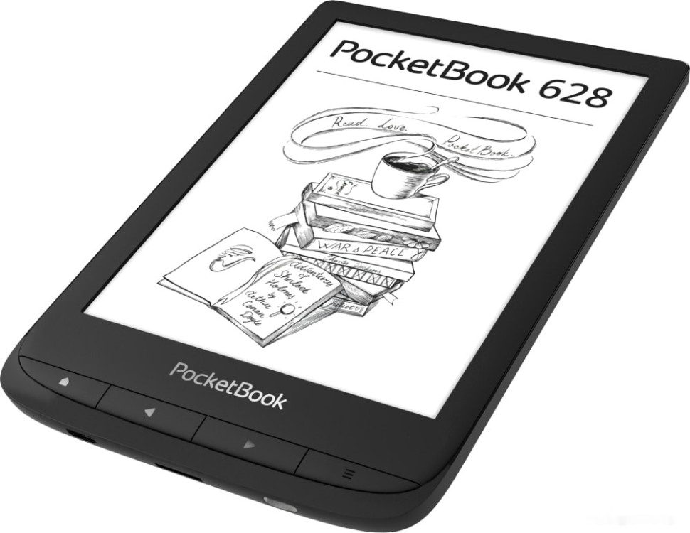 Электронная книга PocketBook 628 (черный)