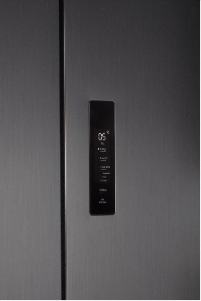 Холодильник типа французская дверь Korting KNFF 82535 XN