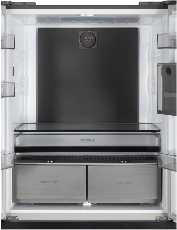 Холодильник типа французская дверь Korting KNFF 82535 XN