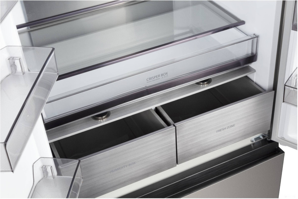 Холодильник типа французская дверь Korting KNFF 82535 XN