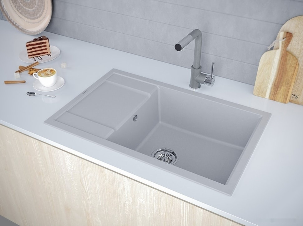 Кухонная мойка Paulmark Verlass PM317850-GRM