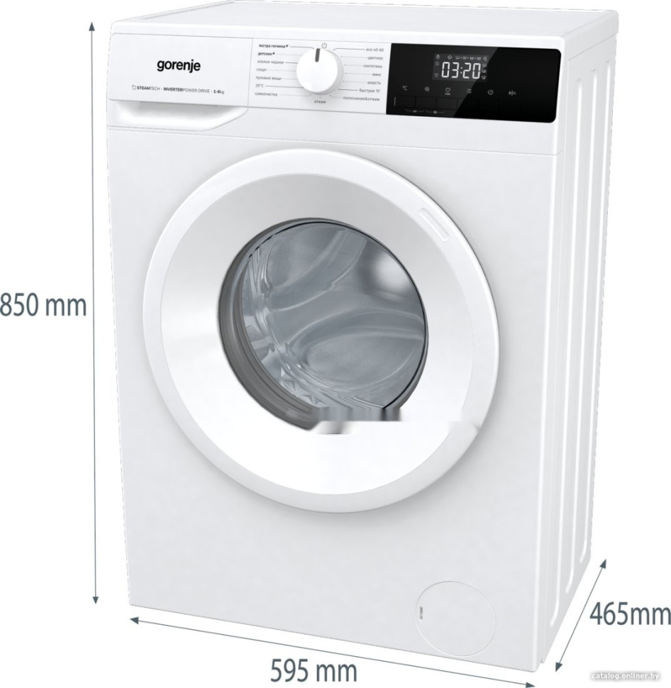 Стиральная машина Gorenje W1NHPI62SCS Стиральная машина Gorenje W1NHPI62SCS