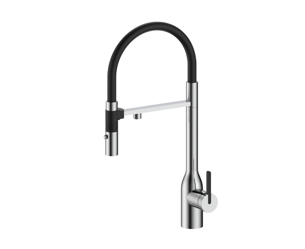 Смеситель Paulmark Magneto One Ma213188-BS (стальной/брашированная сталь)