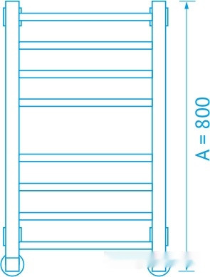 Полотенцесушитель Маргроид Вид 81/10 80x50 (перекладины 30x10) Полотенцесушитель Маргроид Вид 81/10 80x50 (перекладины 30x10)