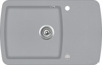 Кухонная мойка AquaSanita Lira SQL 101 221 AW light grey