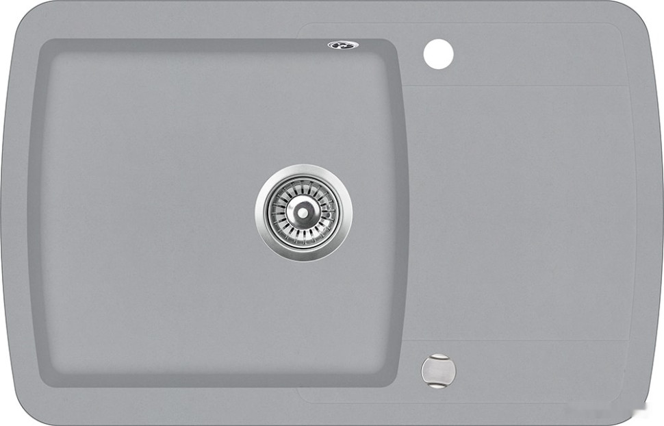 Кухонная мойка AquaSanita Lira SQL 101 221 AW light grey