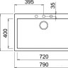 Кухонная мойка Elleci Quadra 130 Black K86