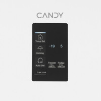 Холодильник с морозильником Candy CFN6185WDC