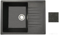 Кухонная мойка БелЭворс Vega L + смеситель W74004-2 + дозатор L405F (черный)
