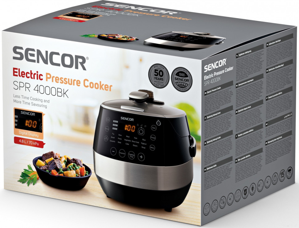 Мультиварка Sencor SPR 4000BK Мультиварка Sencor SPR 4000BK