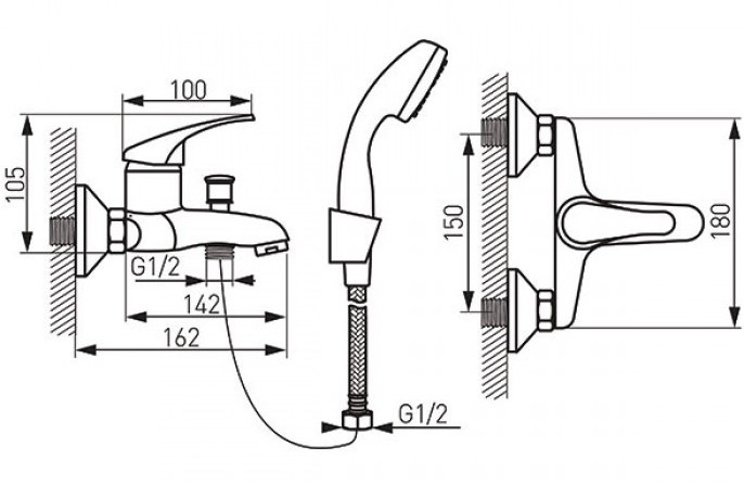 Смеситель Ferro Basic BBC11 Смеситель Ferro Basic BBC11