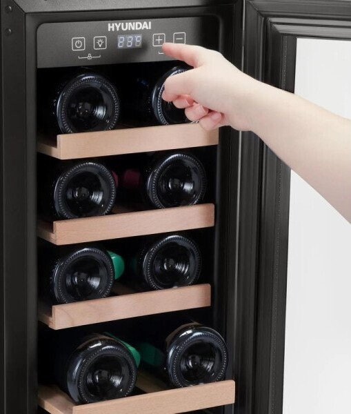 Винный шкаф Hyundai HBWC 0831 SU Винный шкаф Hyundai HBWC 0831 SU