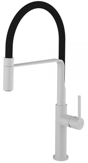 Смеситель Clever Chef Slim 60147 (Белый-Хром)