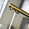 Смеситель Paulmark Serpentine Se213222-BG (золото/брашированное золото)